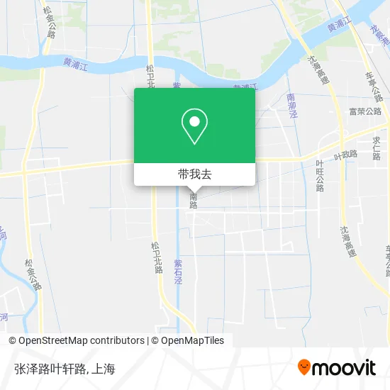 张泽路叶轩路地图