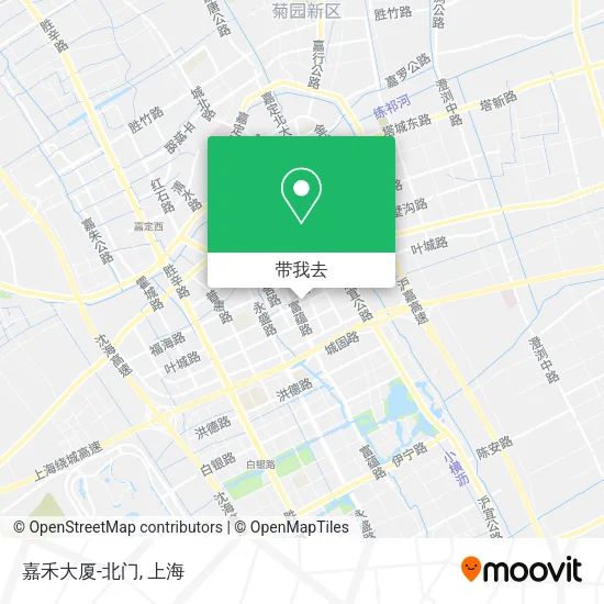 嘉禾大厦-北门地图