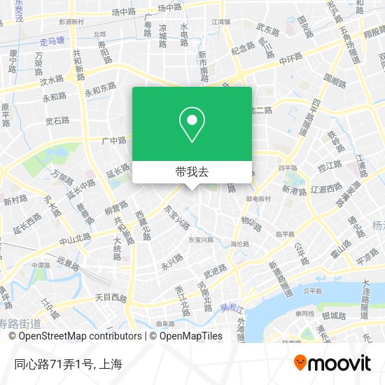 同心路71弄1号地图