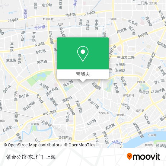 紫金公馆-东北门地图