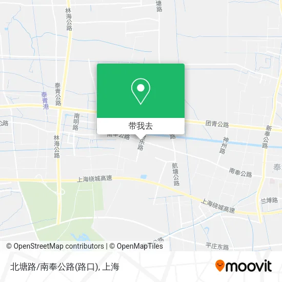 北塘路/南奉公路(路口)地图