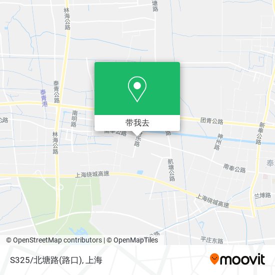 S325/北塘路(路口)地图