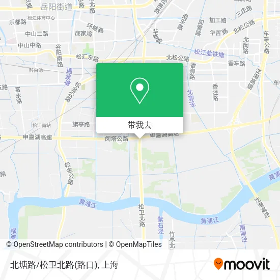 北塘路/松卫北路(路口)地图