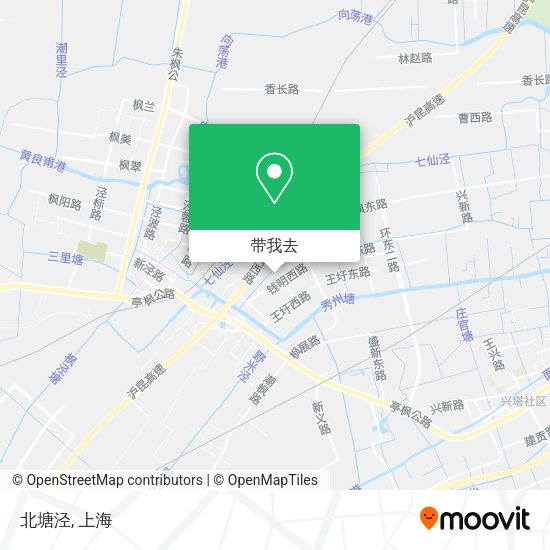 北塘泾地图