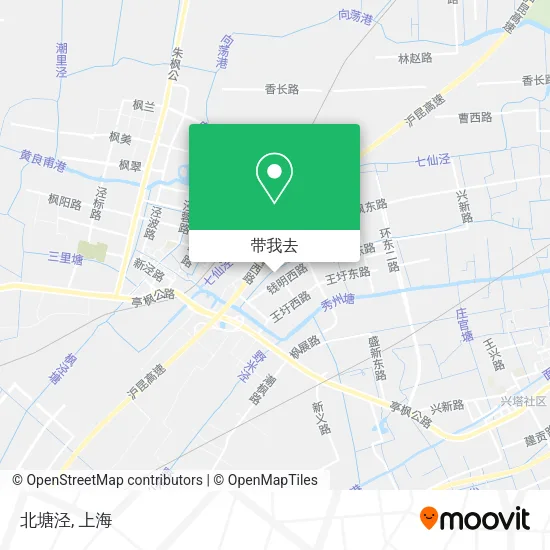 北塘泾地图