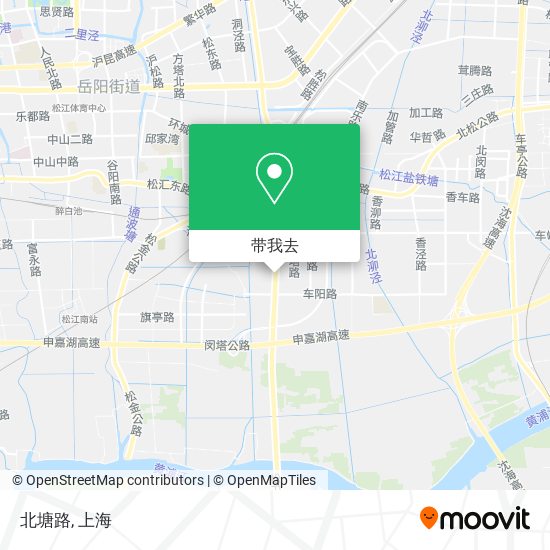 北塘路地图