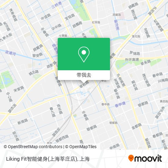 Liking Fit智能健身(上海莘庄店)地图
