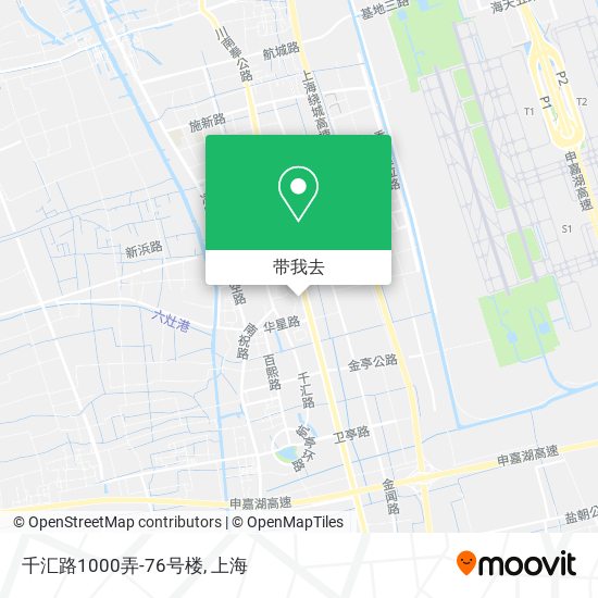 千汇路1000弄-76号楼地图