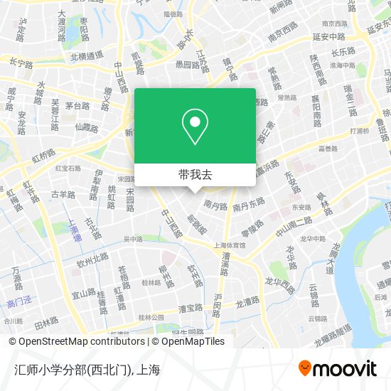 汇师小学分部(西北门)地图