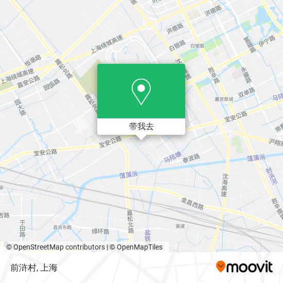 前浒村地图