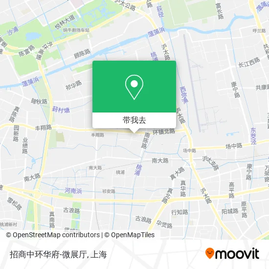 招商中环华府-微展厅地图