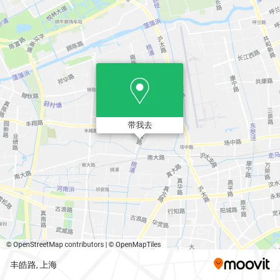 丰皓路地图