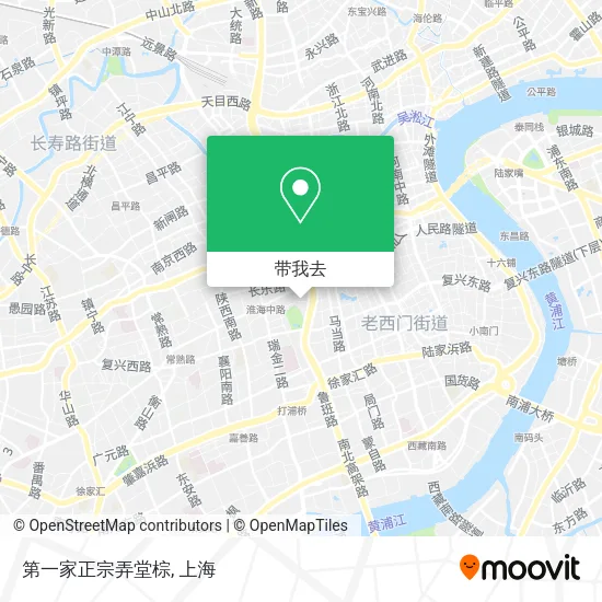 第一家正宗弄堂棕地图