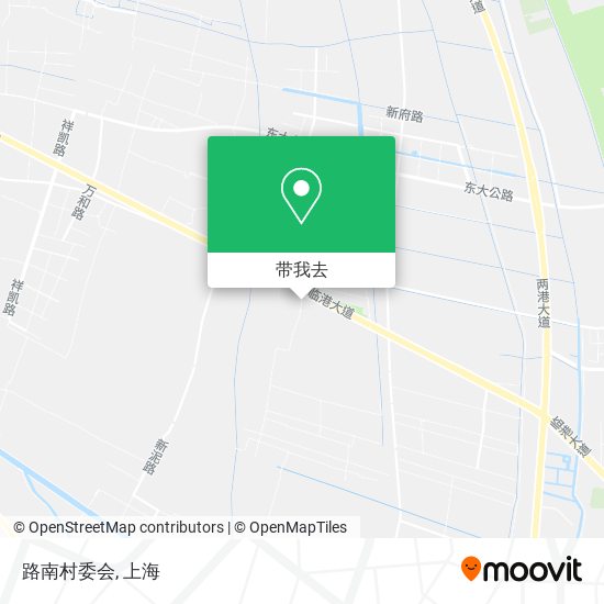 路南村委会地图