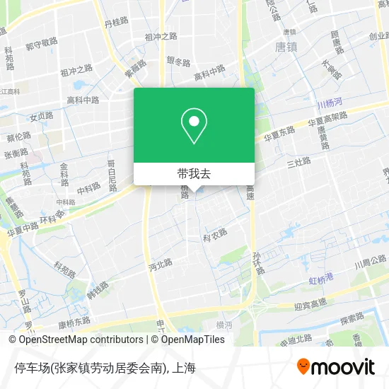 停车场(张家镇劳动居委会南)地图