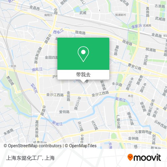 上海东懿化工厂地图