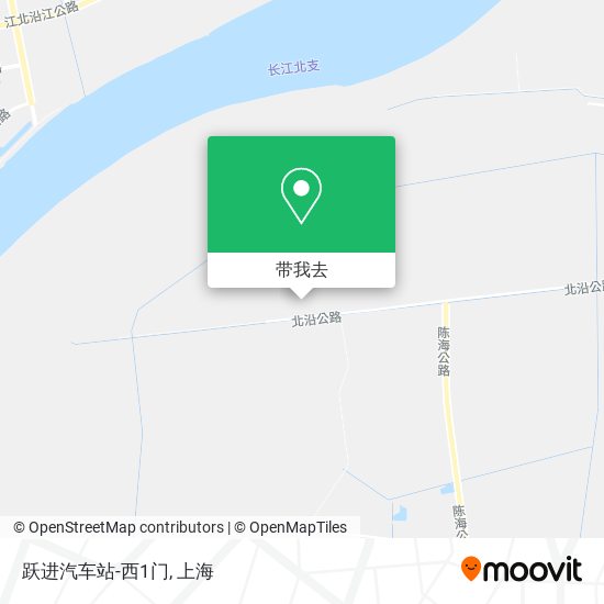跃进汽车站-西1门地图