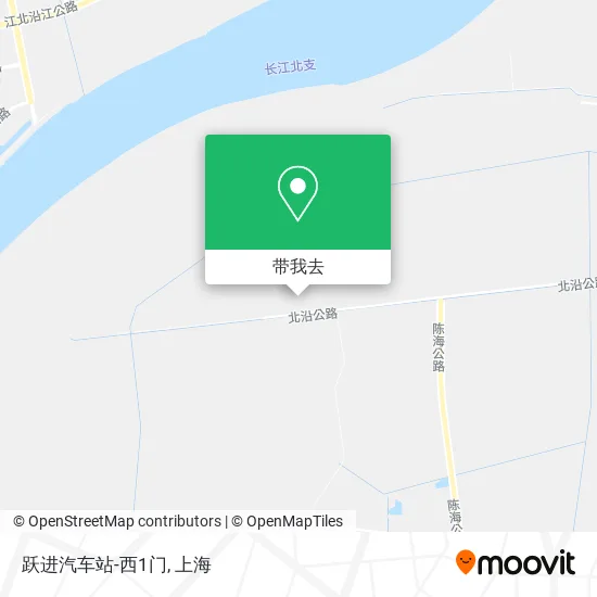 跃进汽车站-西1门地图