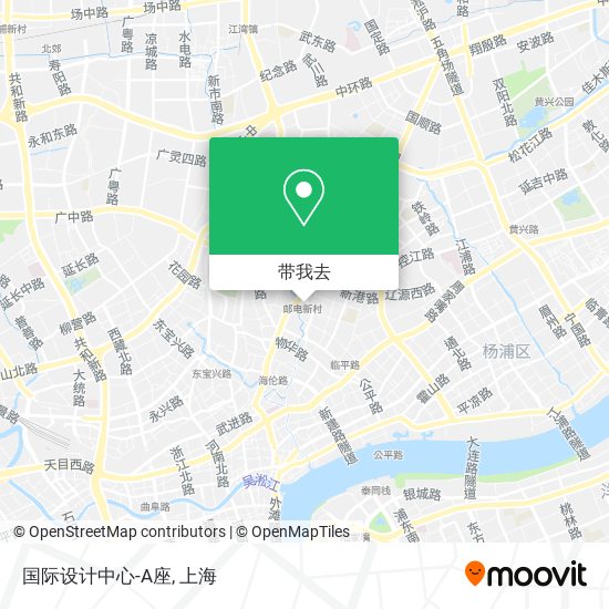 国际设计中心-A座地图