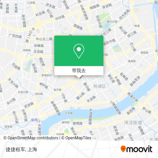 捷捷租车地图