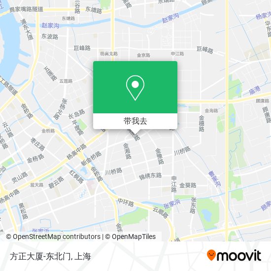 方正大厦-东北门地图