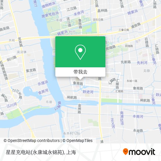 星星充电站(永康城永锦苑)地图