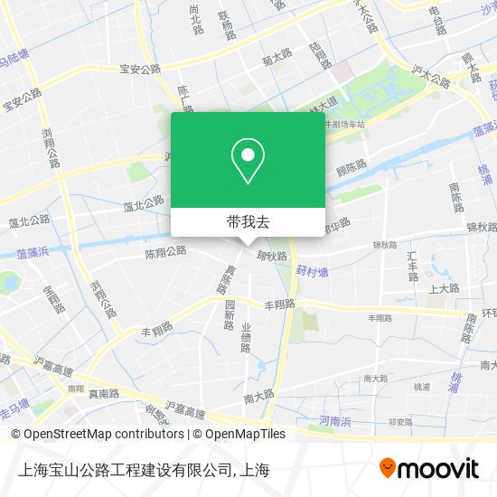 上海宝山公路工程建设有限公司地图
