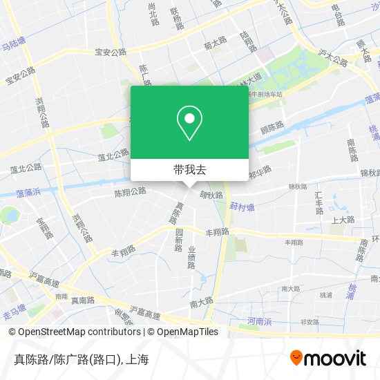 真陈路/陈广路(路口)地图