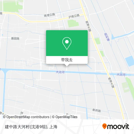 建中路大河村(沈港9组)地图