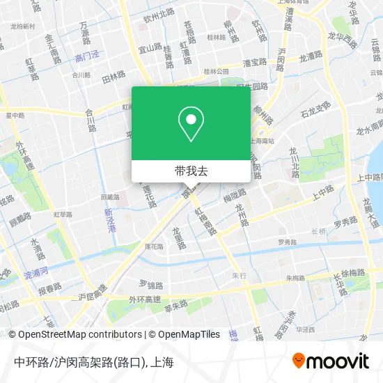 中环路/沪闵高架路(路口)地图