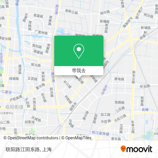 联阳路江田东路地图