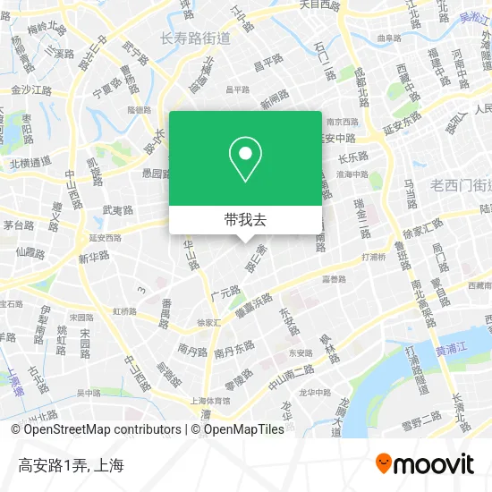 高安路1弄地图