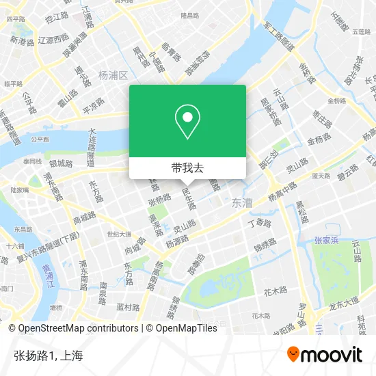 张扬路1地图