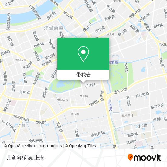 儿童游乐场地图