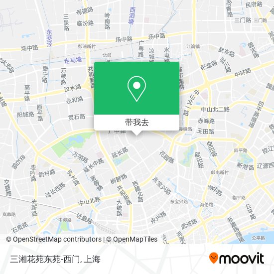 三湘花苑东苑-西门地图