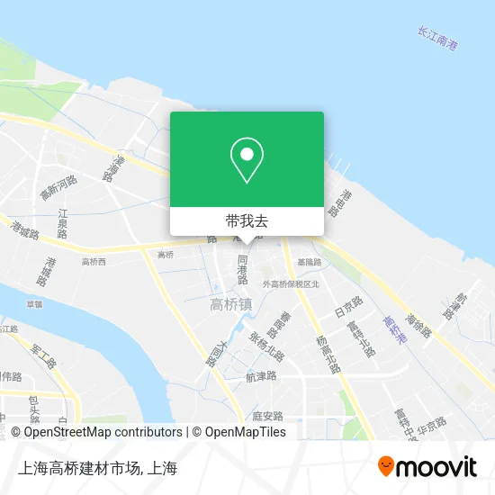 上海高桥建材市场地图