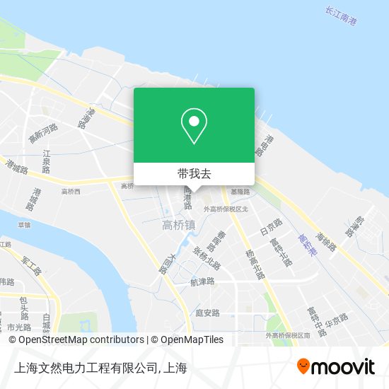 上海文然电力工程有限公司地图