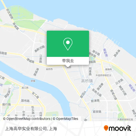 上海高华实业有限公司地图