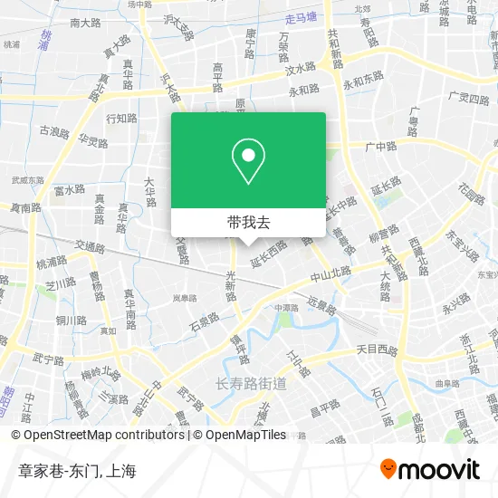 章家巷-东门地图