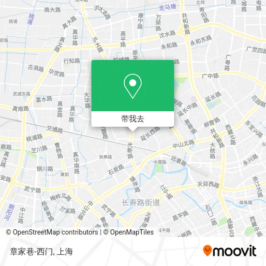 章家巷-西门地图
