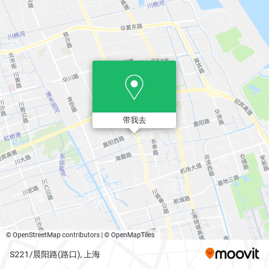 S221/晨阳路(路口)地图
