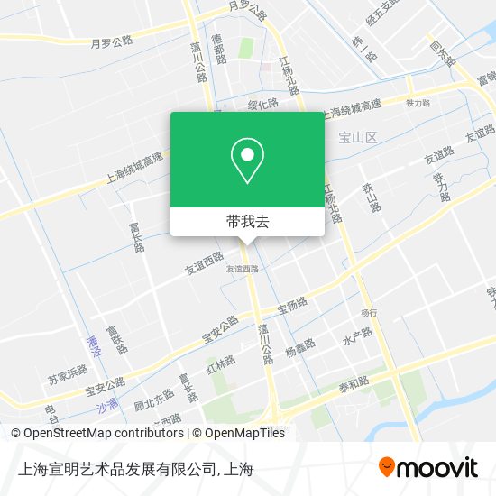 上海宣明艺术品发展有限公司地图