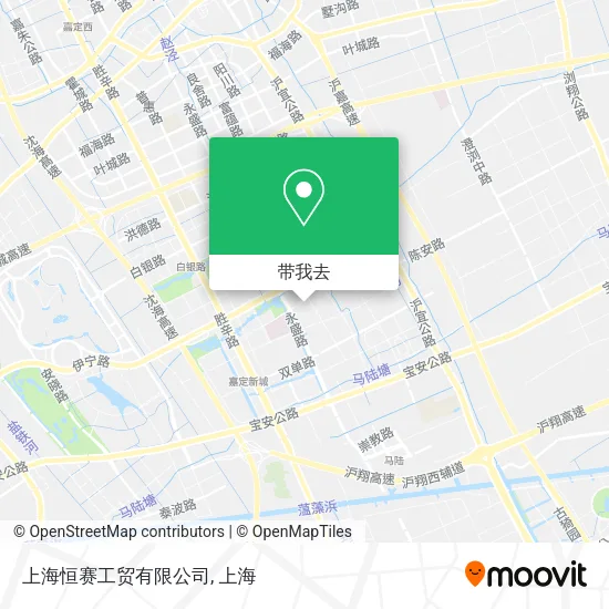 上海恒赛工贸有限公司地图