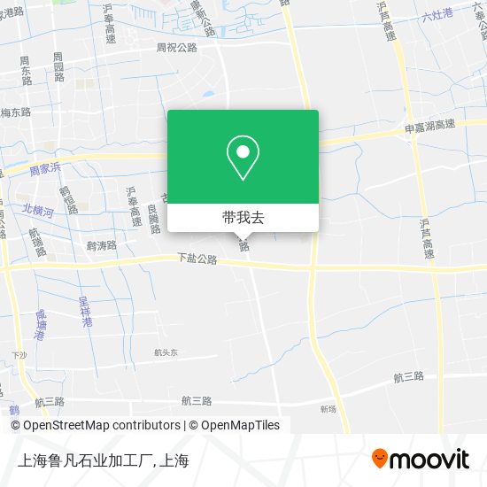 上海鲁凡石业加工厂地图
