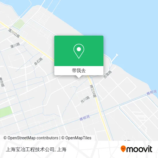 上海宝冶工程技术公司地图