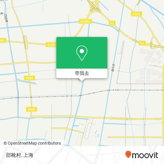 邵靴村地图