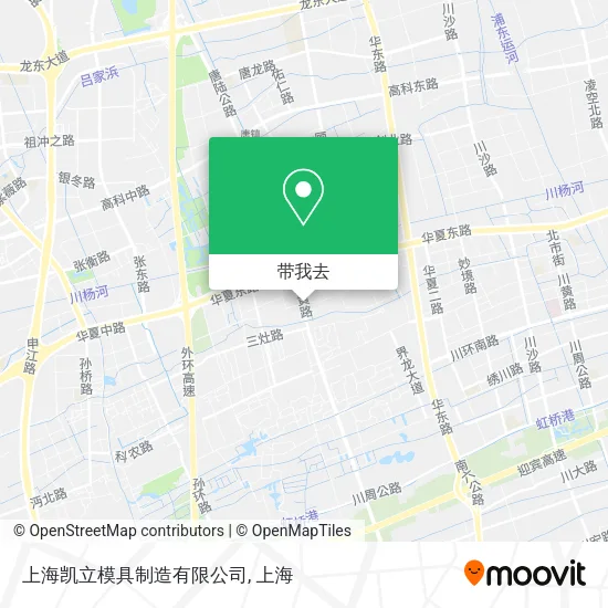 上海凯立模具制造有限公司地图