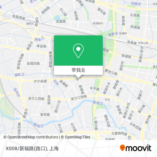 X008/新福路(路口)地图