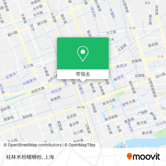 桂林米粉螺蛳粉地图