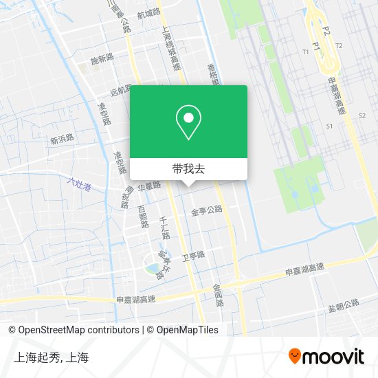 上海起秀地图